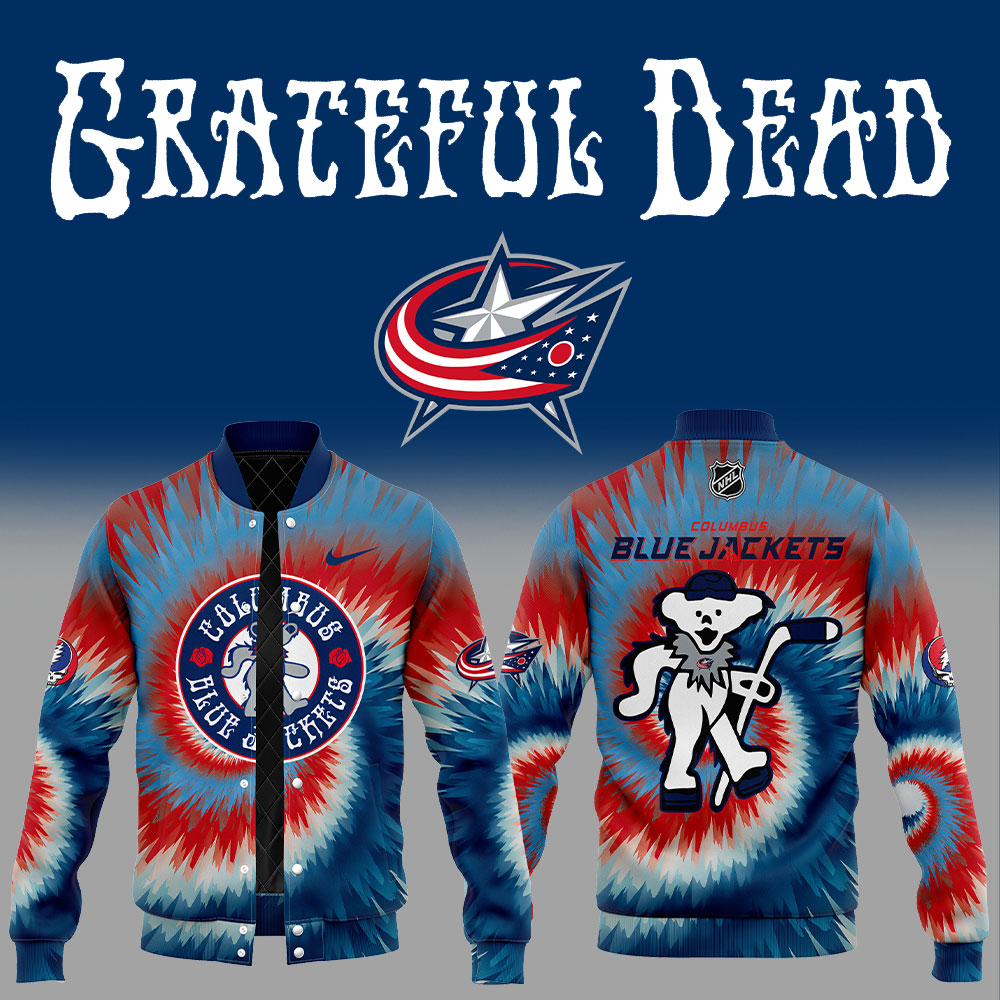 Columbus Blue Jackets Grateful Dead Night V2 Jacket
