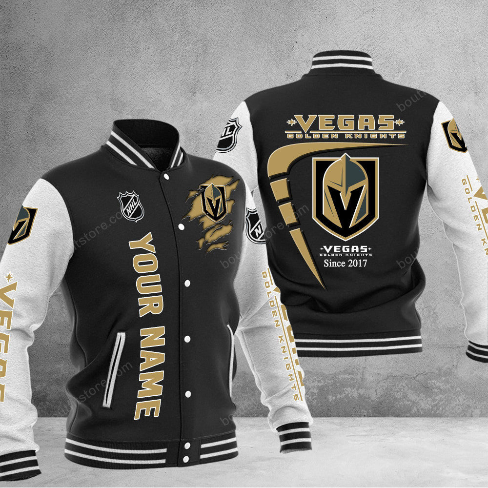 Vegas Golden Knights Baseball Jacket Gift For Fan 0548