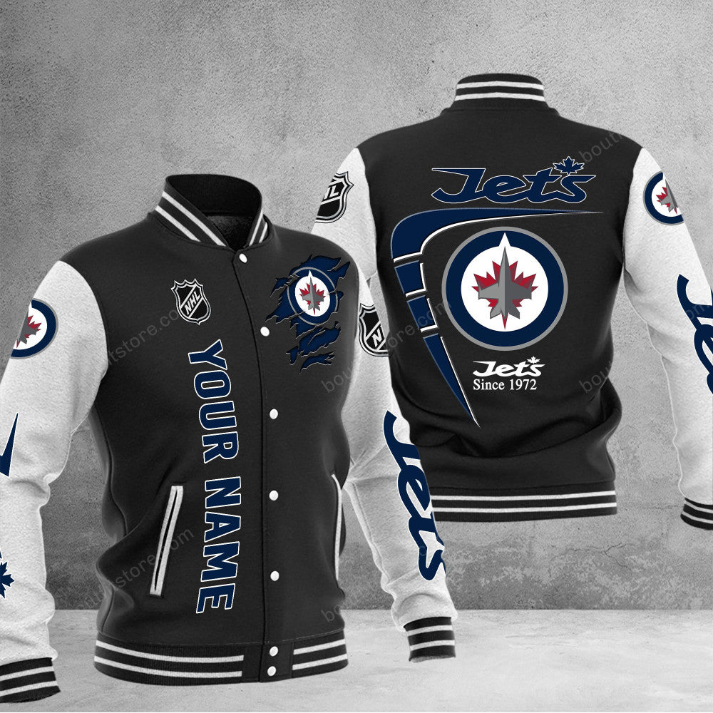 Winnipeg Jets Baseball Jacket Gift For Fan 0550