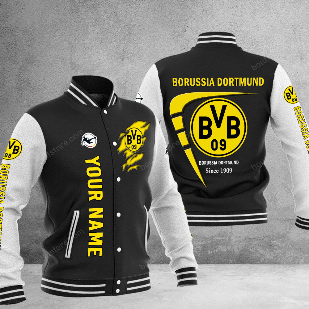 Borussia Dortmund Ii Baseball Jacket Gift For Fan 0364