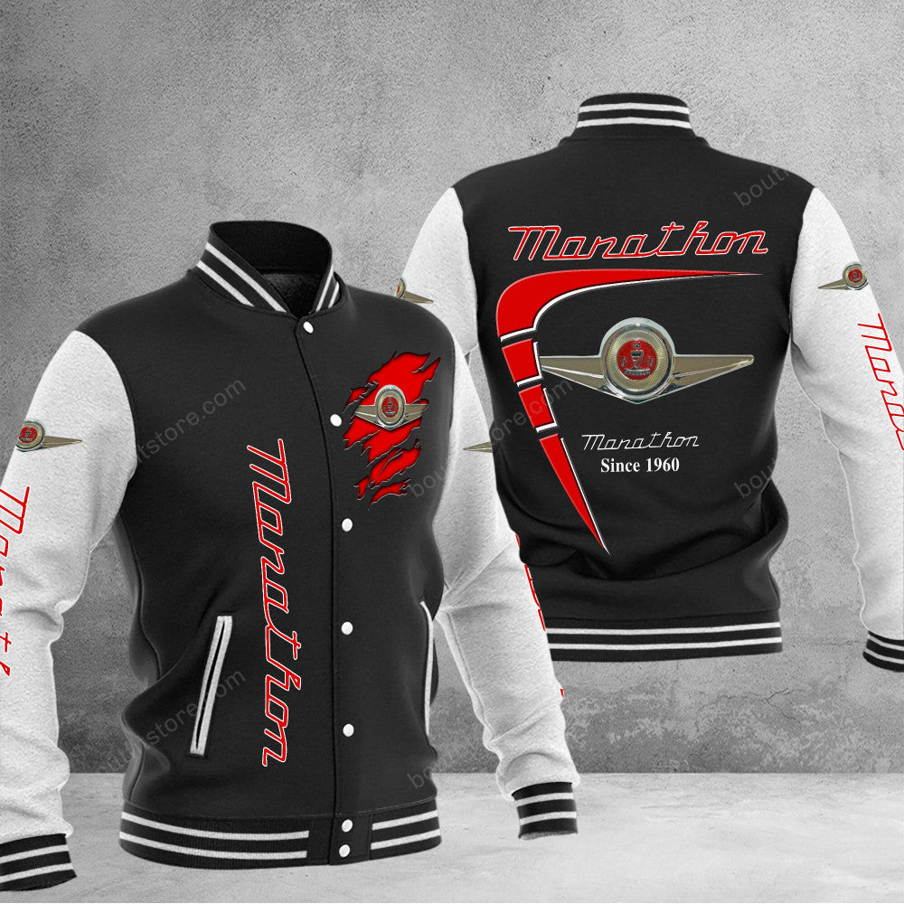 Checker Marathon Baseball Jacket Gift For Fan 0626