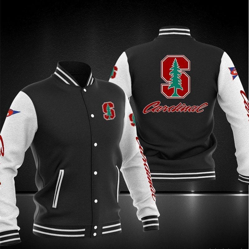 Stanford Cardinal Ncaa Baseball Varsity Jacket Full Color