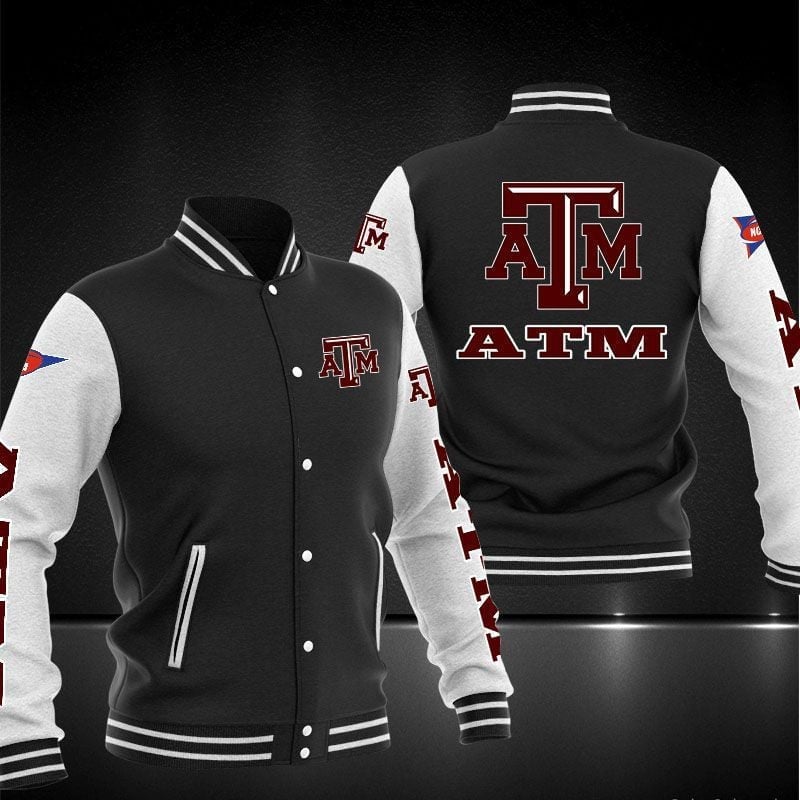 Texas A&amp;M Aggies Ncaa Baseball Varsity Jacket Full Color