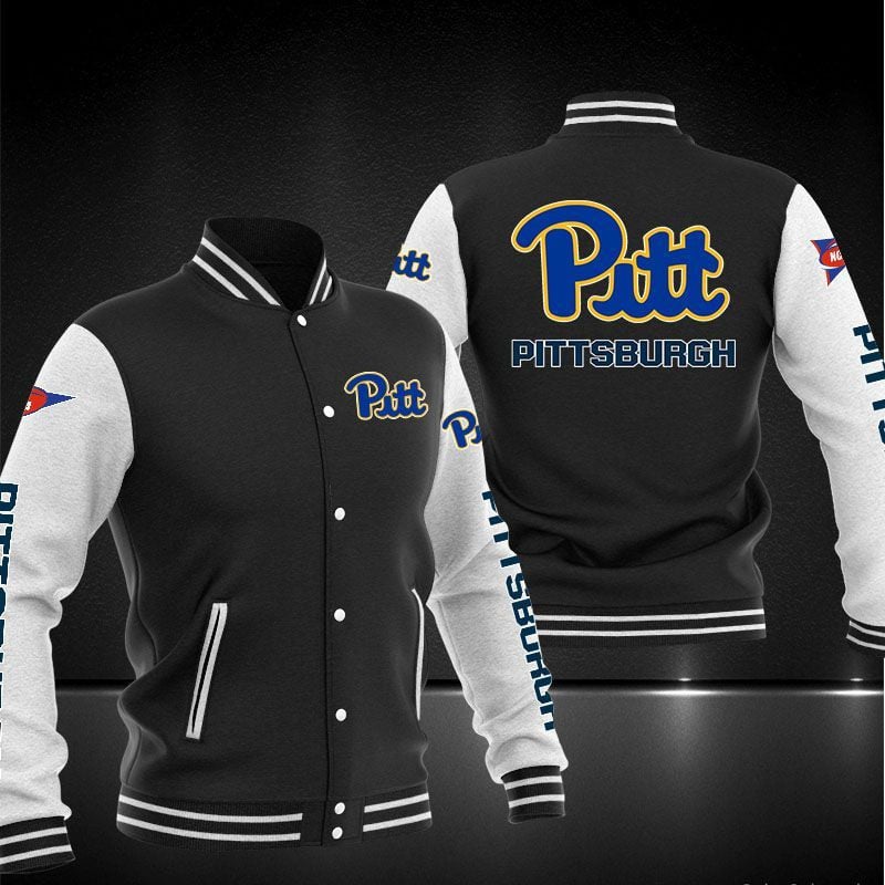 Pittsburgh Panthers Ncaa Baseball Varsity Jacket Full Color