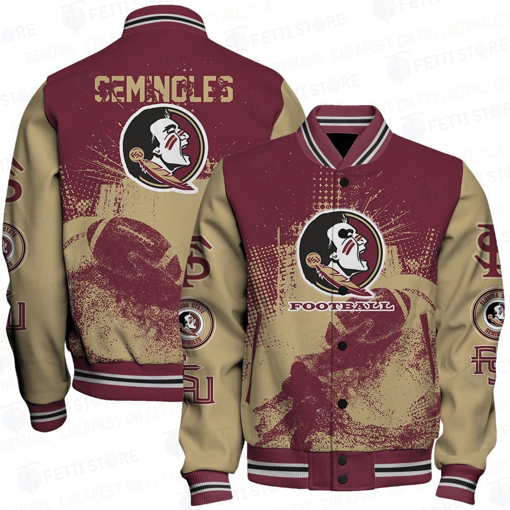 Florida State Seminoles Ncaa Division I Football Varsity Jacket Sh1 V1