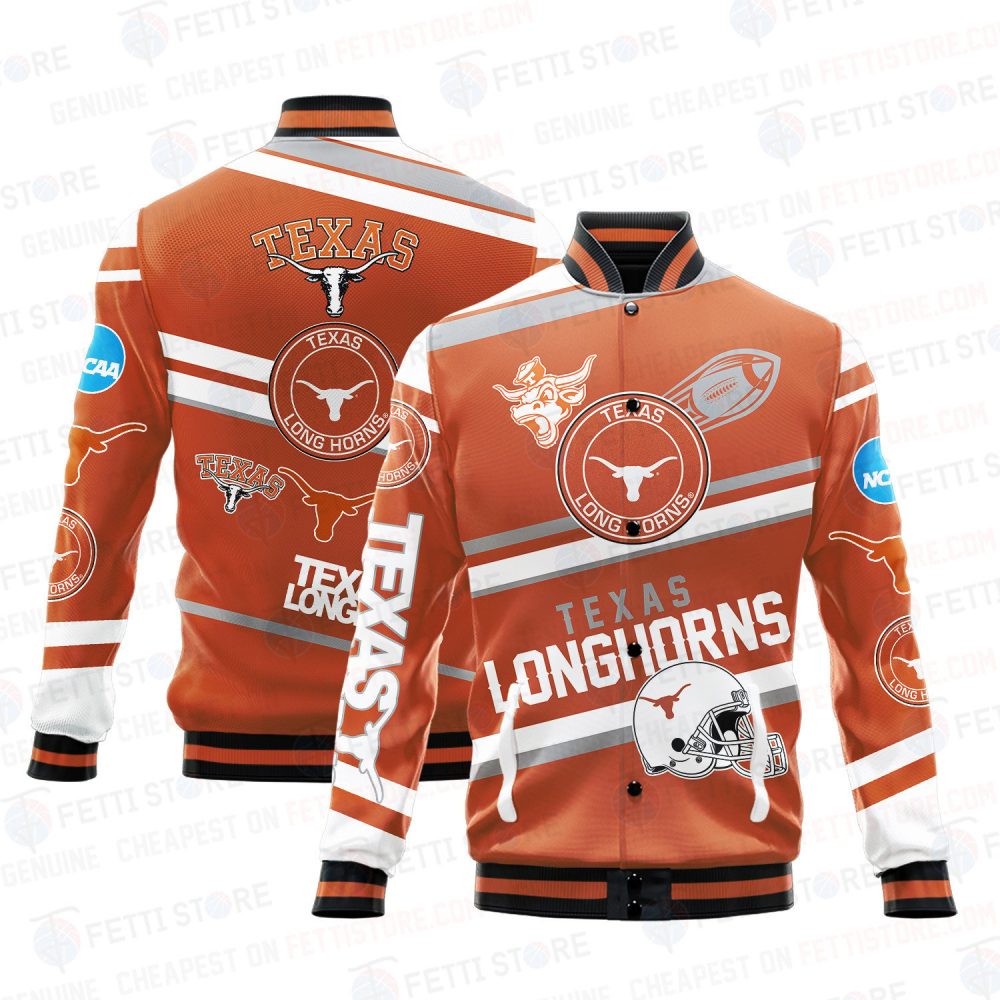 Texas Longhorns Ncaa Division I Football Varsity Jacket Sh1 V2