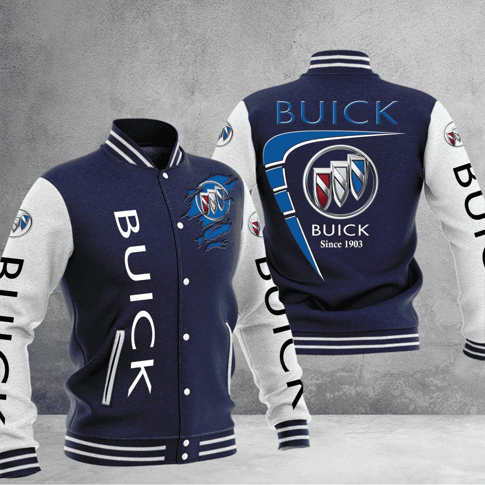Buick Baseball Varsity Jacket Full Color