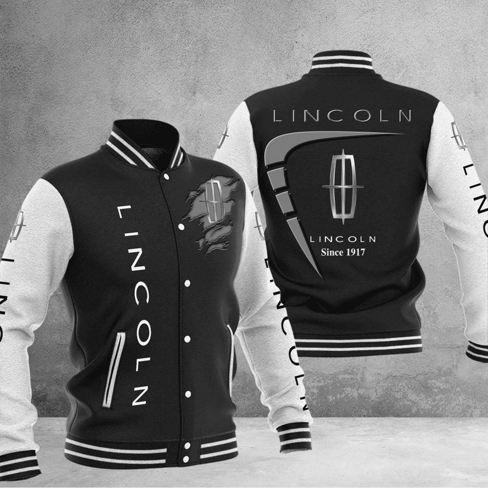 Lincoln Baseball Varsity Jacket Full Color