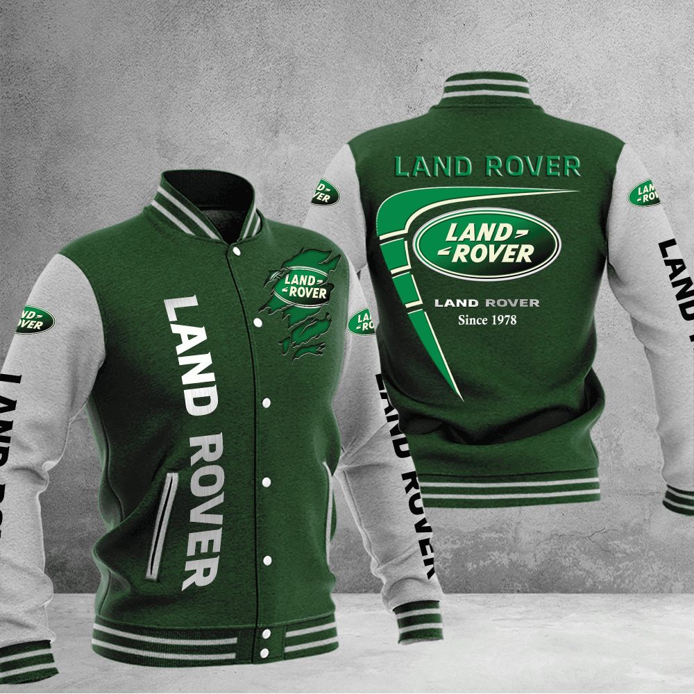 Land-Rover Baseball Varsity Jacket Full Color