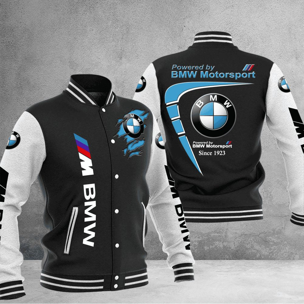 Bmw M Baseball Varsity Jacket Full Color