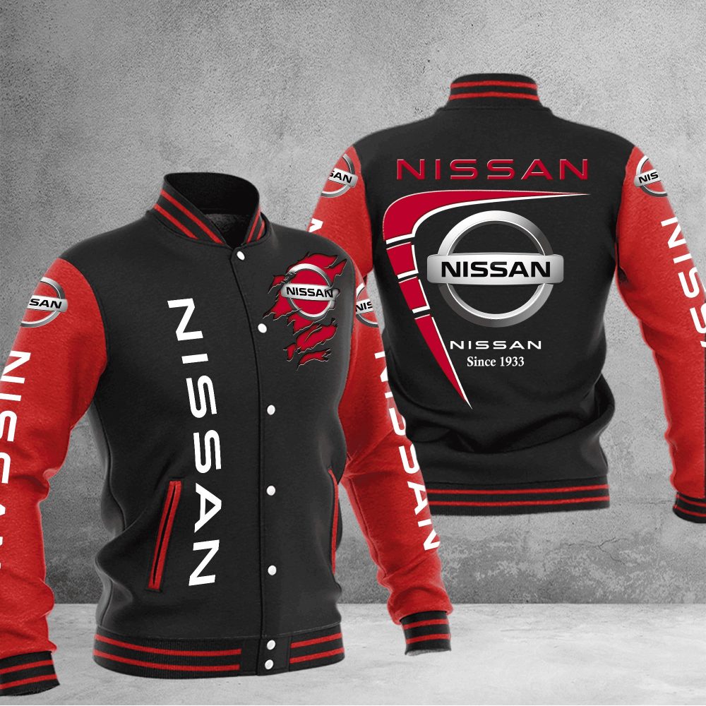 Nissan Baseball Varsity Jacket Full Color