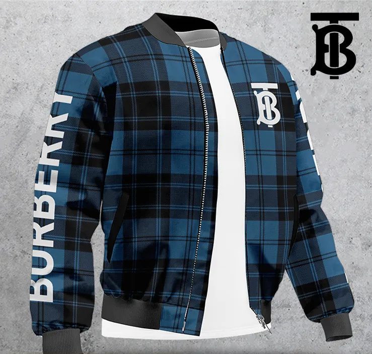 Limited Edition Burrberry Bomber Jacket Hot Trend Lux-Jk-00Lza5Ly3P