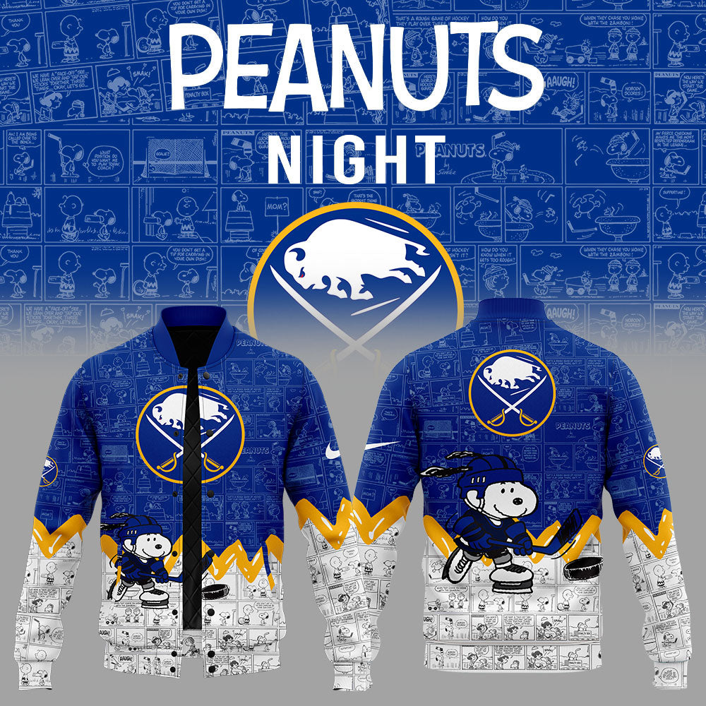 Buffalo Sabres Anniversary Of Peanuts Jacket