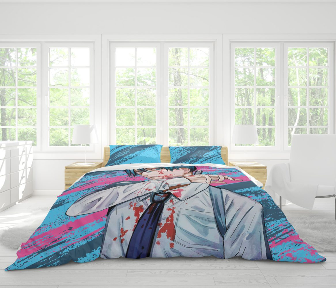 Aki Chainsaw Man Bedding Set
