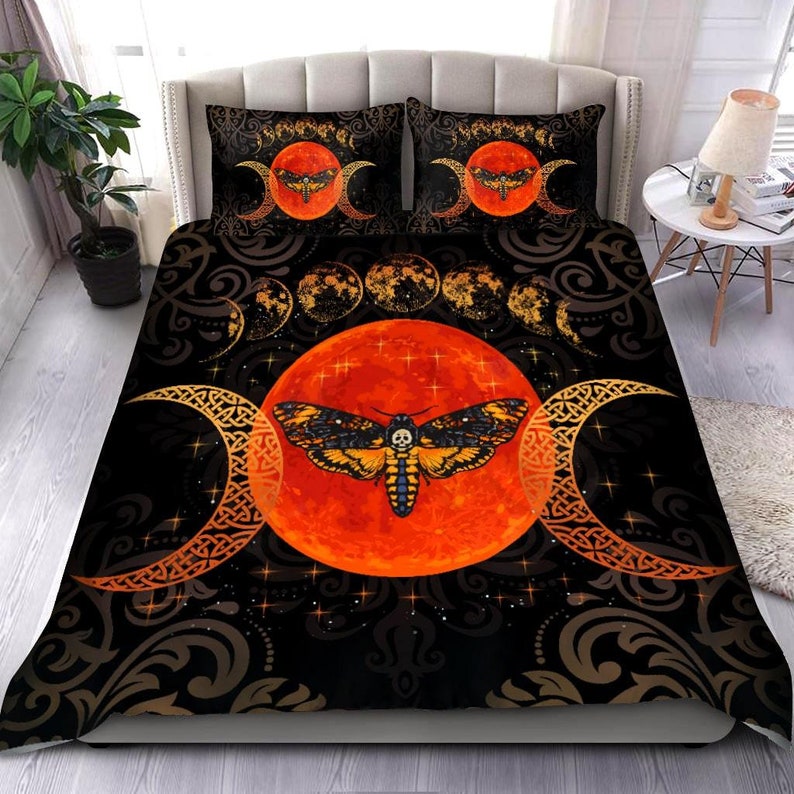 Witch Bedding Set Duvet Cover And 2 Pillowcases