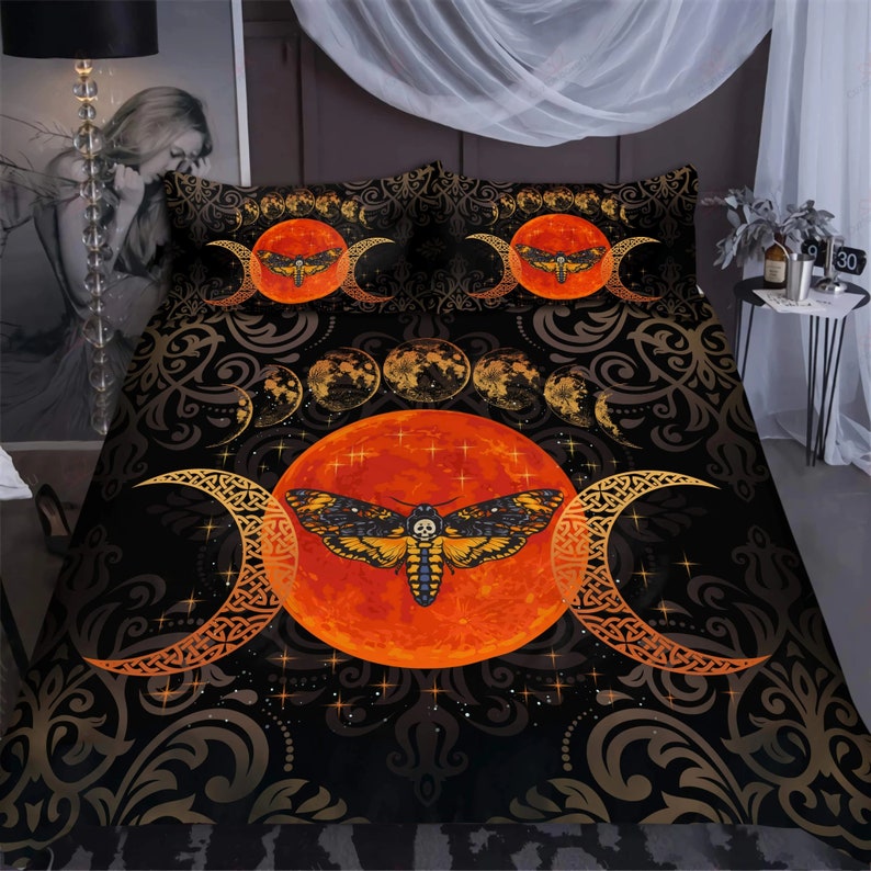 Witch Bedding Set Duvet Cover And 2 Pillowcases
