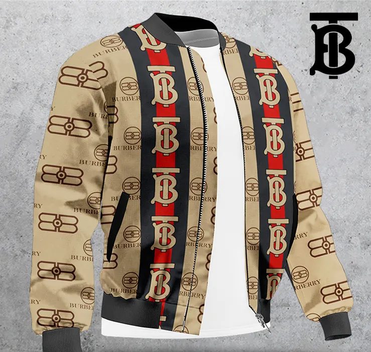 Limited Edition Burrberry Bomber Jacket Hot Trend Lux-Jk-00Rhvlfonf