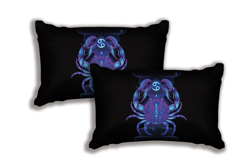 Cancer 12 Zodiac Bedding Set Duvet Cover And 2 Pillowcases