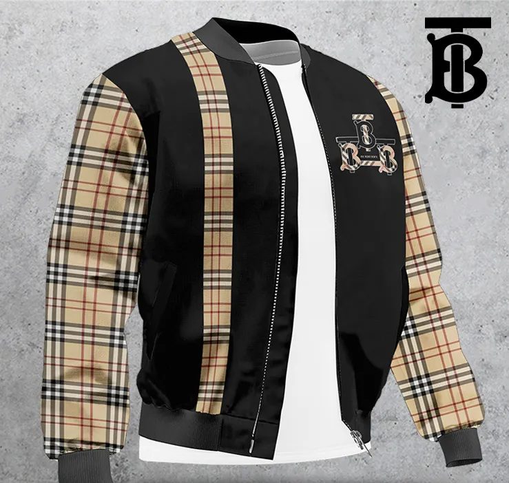 Limited Edition Burrberry Bomber Jacket Hot Trend Lux-Jk-00Xxxlb8P7