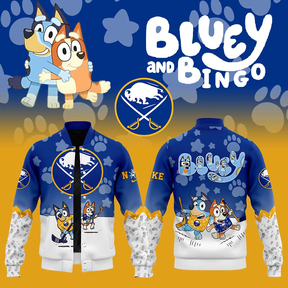 Buffalo Sabres Bluey And Bingo Jacket