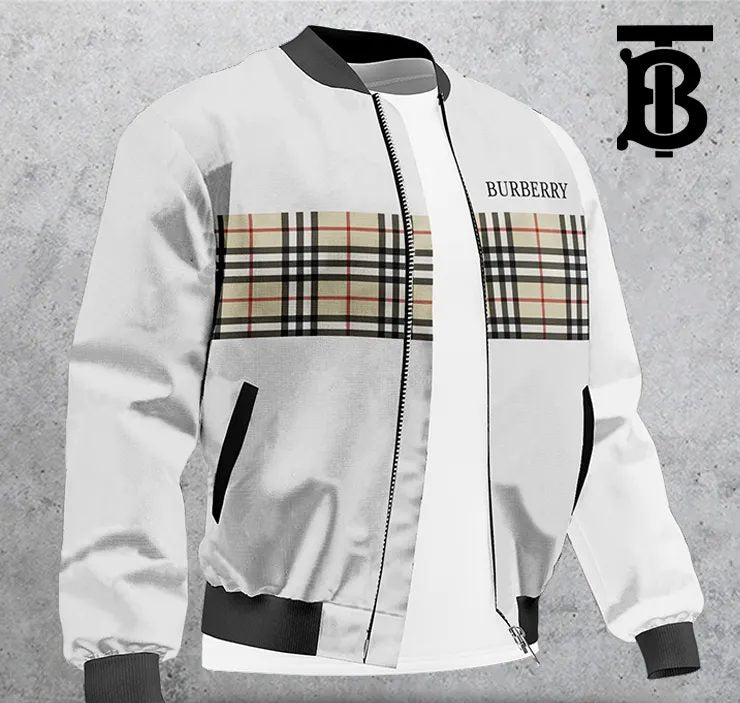 Limited Edition Burrberry Bomber Jacket Hot Trend Lux-Jk-00Ulgup7X9