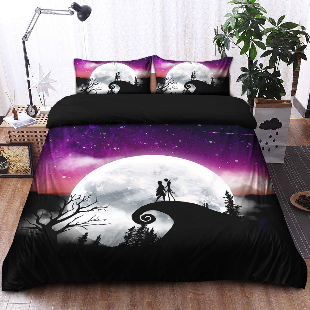 Jack Sally Moon Night Bedding Set Duvet Cover And 2 Pillowcases
