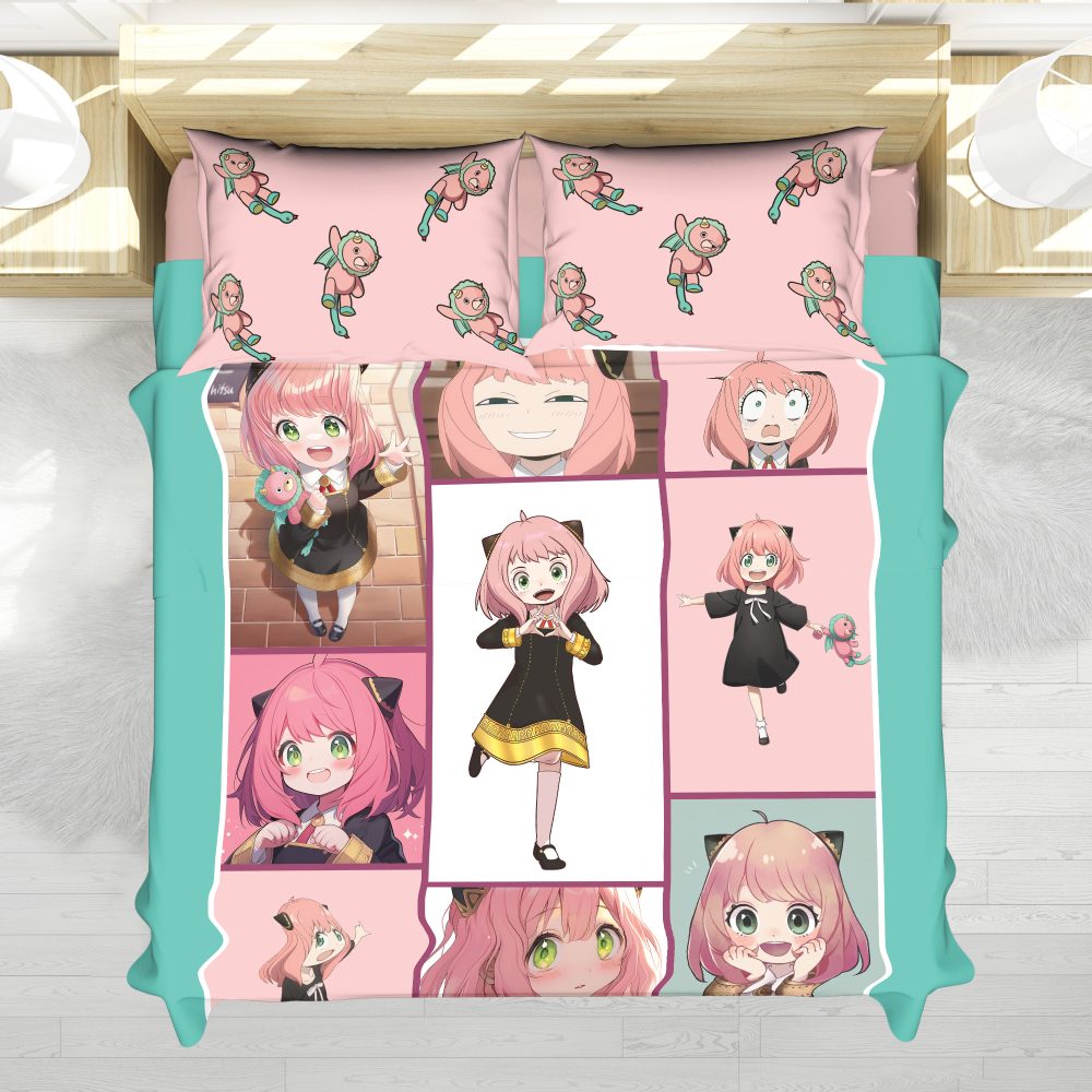 Anya Forger Spy X Family Bedding Set