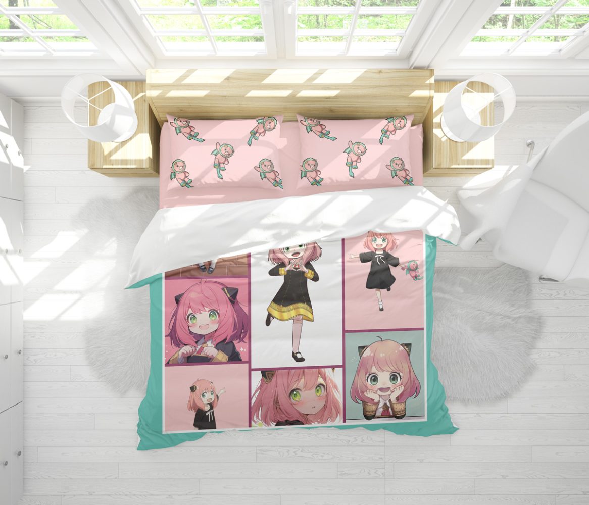 Anya Forger Spy X Family Bedding Set