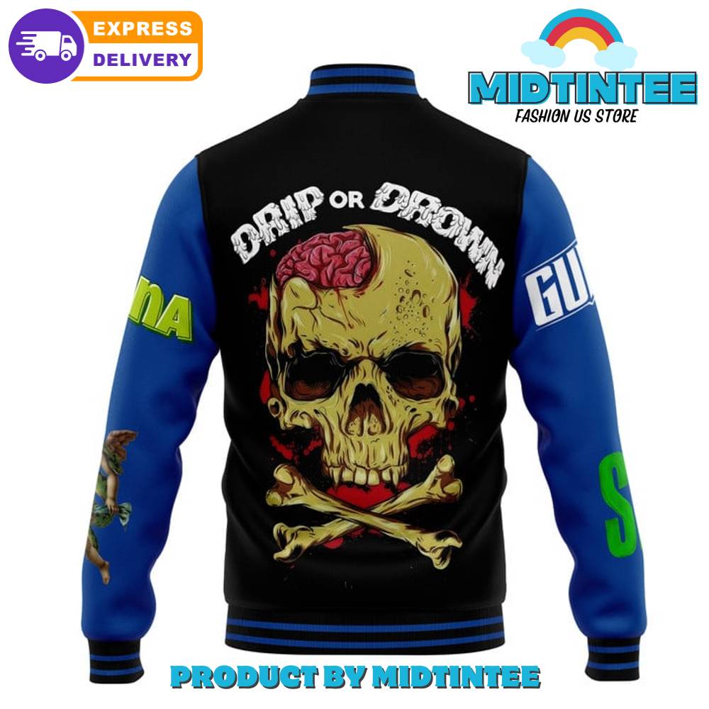 Bachelor Drip Or Drown Baseball Jacket