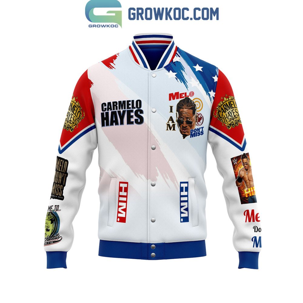 Exclusive Carmelo Hayes Champion Bomber Jacket - Limited Edition Wrestling Apparel