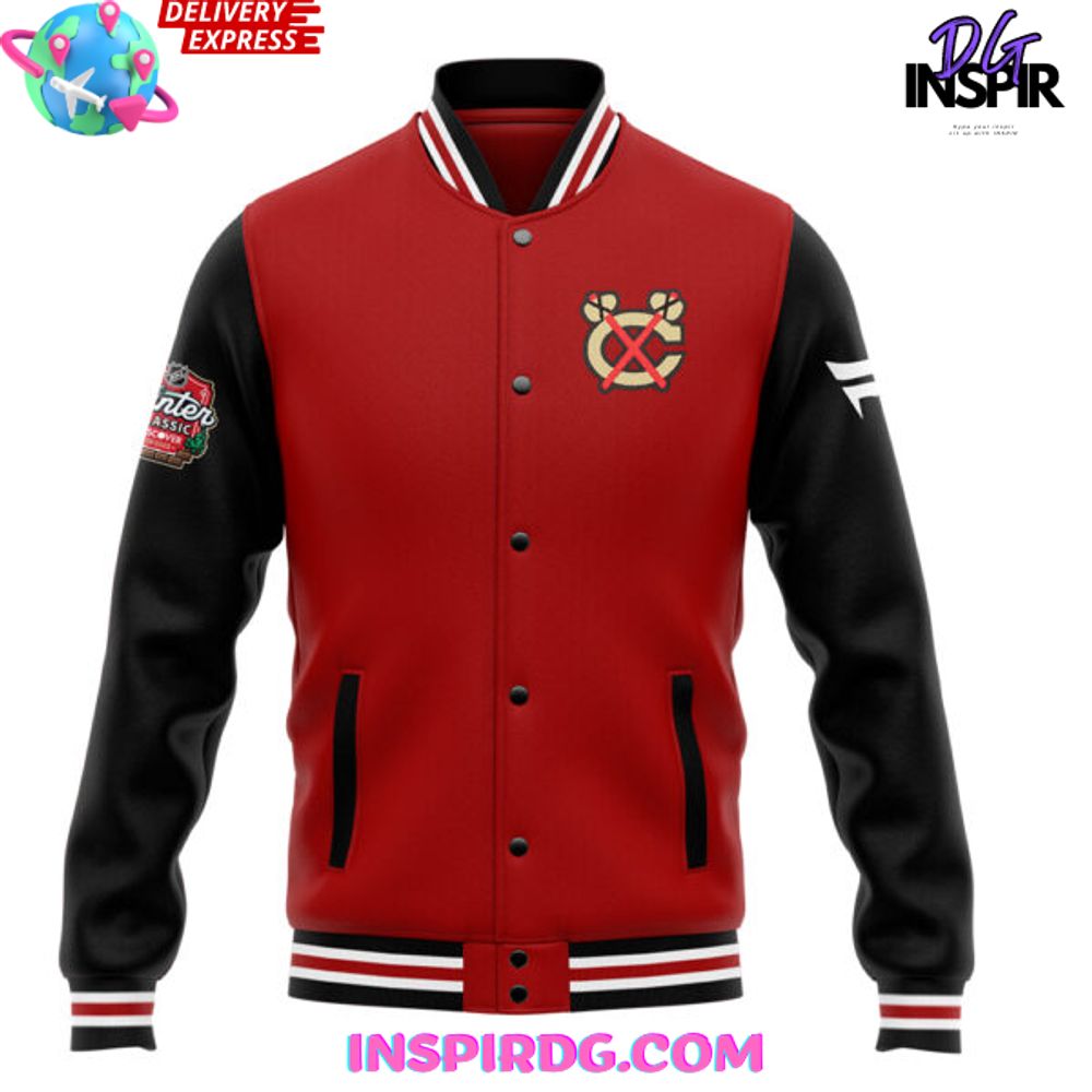 Chicago Blackhawks Nhl Winter Classic 2025 Red Jacket