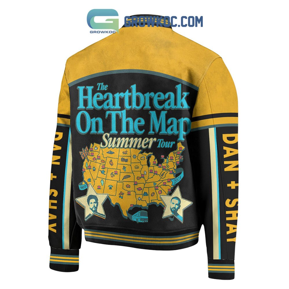 Dan + Shay Heartbreak On The Map Tour Jacket - Limited Edition Fan Gear