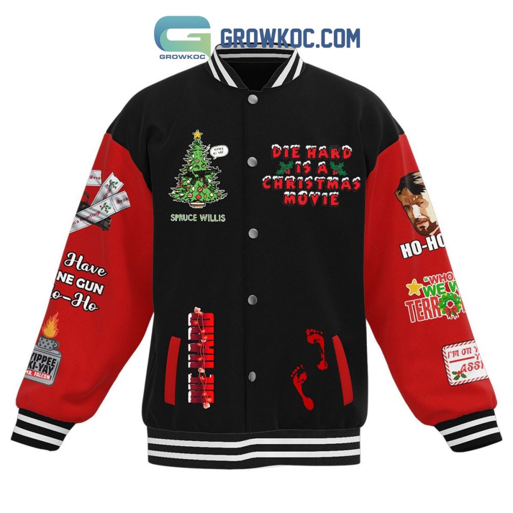Die Hard Christmas Movie Jacket - Limited Edition Yippee Ki Yay Design