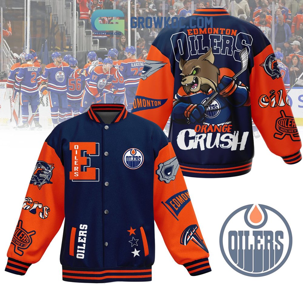Edmonton Oilers Varsity Jacket - Bold Team Spirit &amp; Style For Fans
