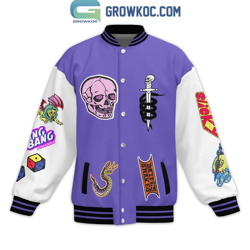 Limited Edition Frank Carter &amp; The Rattlesnakes Varsity Jacket – Bold Graphic Design