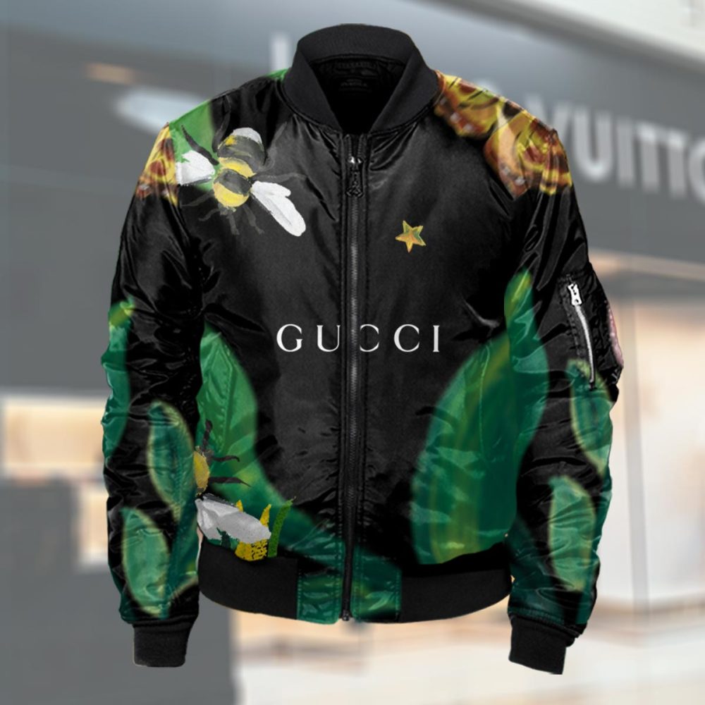 Limited Edition Gucci Bomber Jacket For Men And Women Mrs-Bmj-00010Pew96H