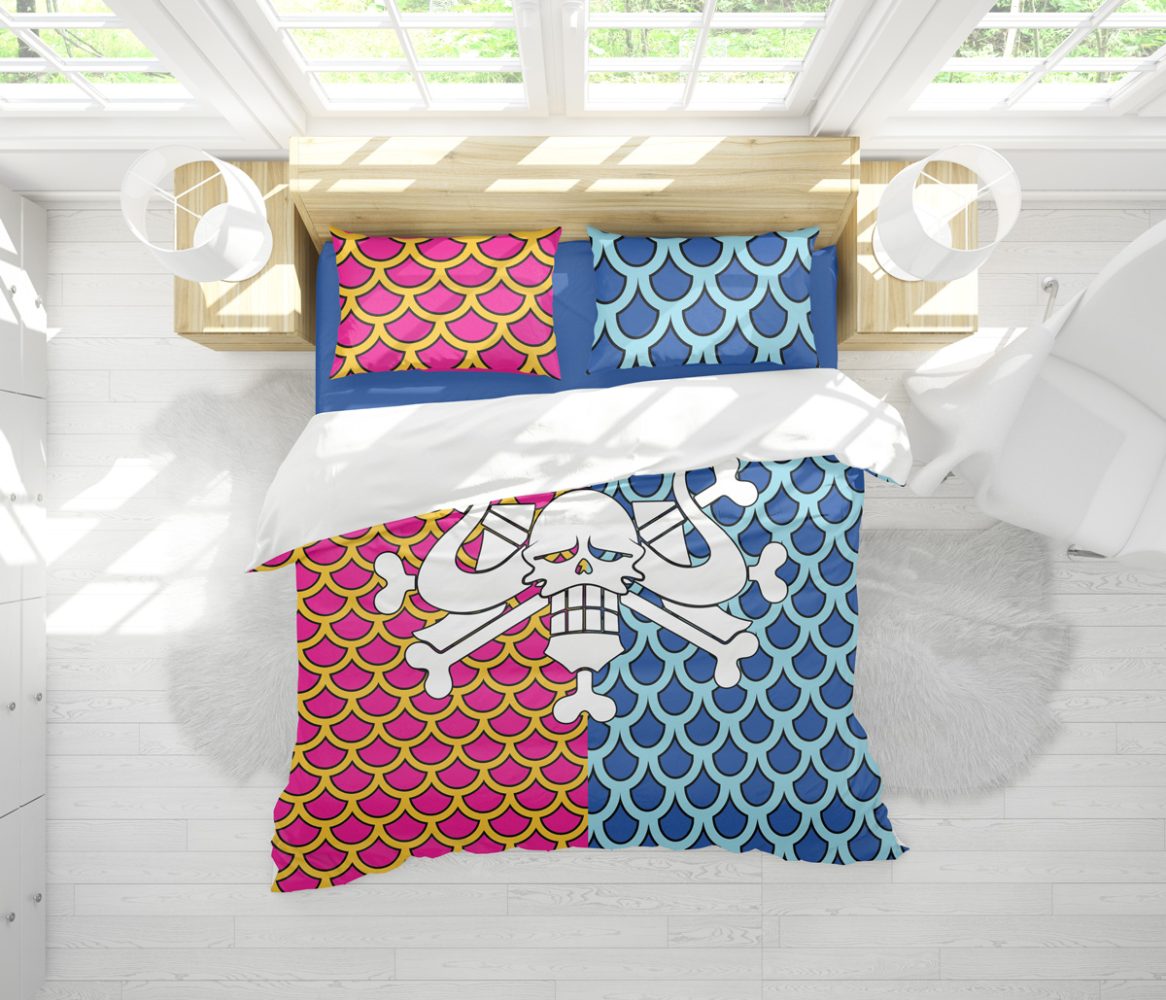 Kaido Pattern One Piece Bedding Set