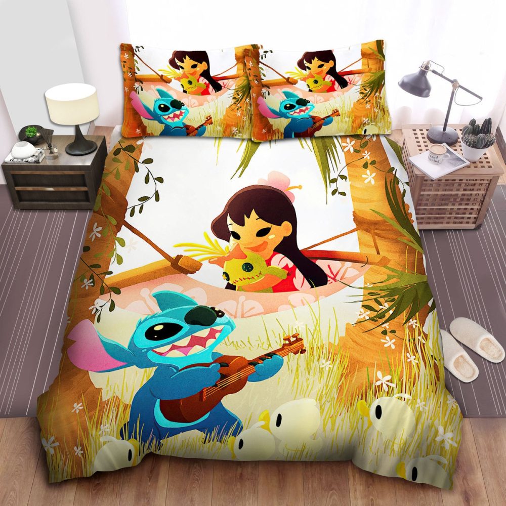Cozy Cartoon Character Bedding Set - Vibrant Kids' Bedroom Decor, Soft &amp; Durable Fabric