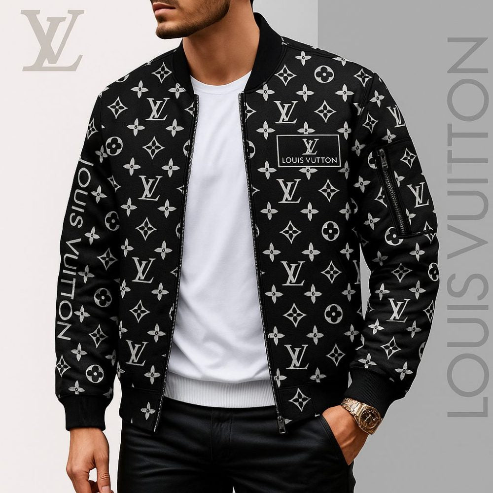 Limited Edition Louis Vuitton Bomber Jacket Unisex Lx-Jklv2025049