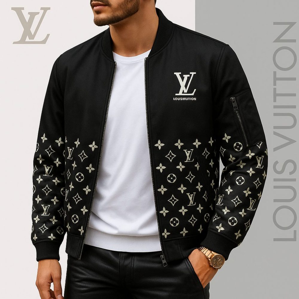 Limited Edition Louis Vuitton Bomber Jacket Unisex Lx-Jklv2025051