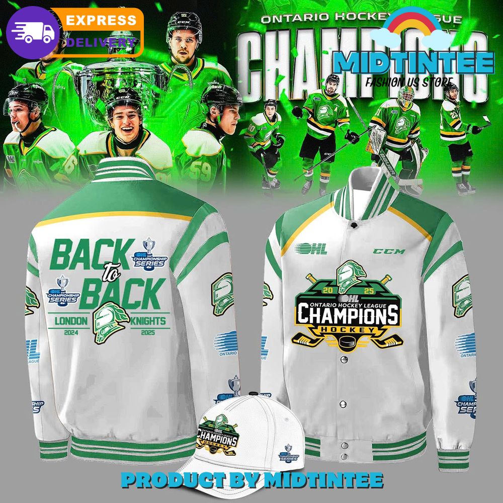 Limited Edition London Knights Champions Jacket &amp; Cap Set - Fast Shipping!