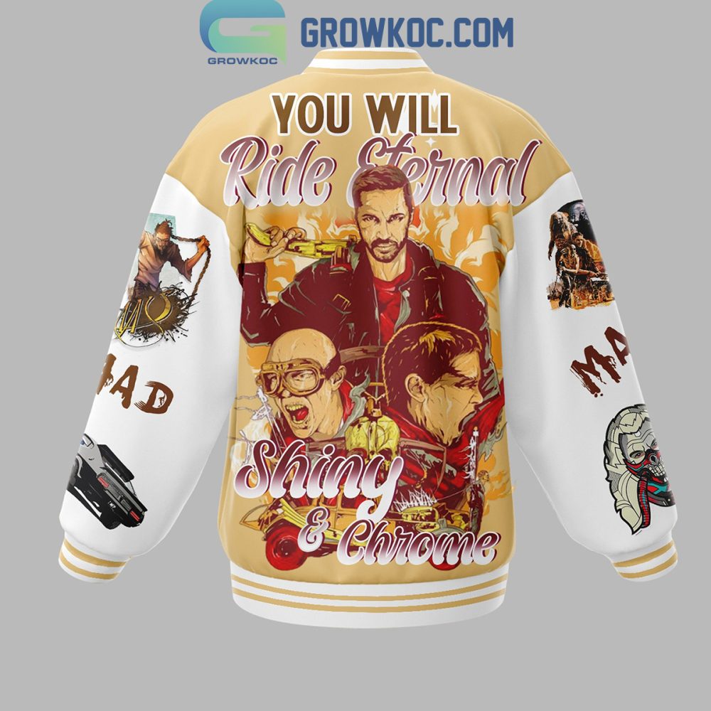 Mad Max Inspired Varsity Jacket – Iconic Design, Bold Style, Unisex Fashion