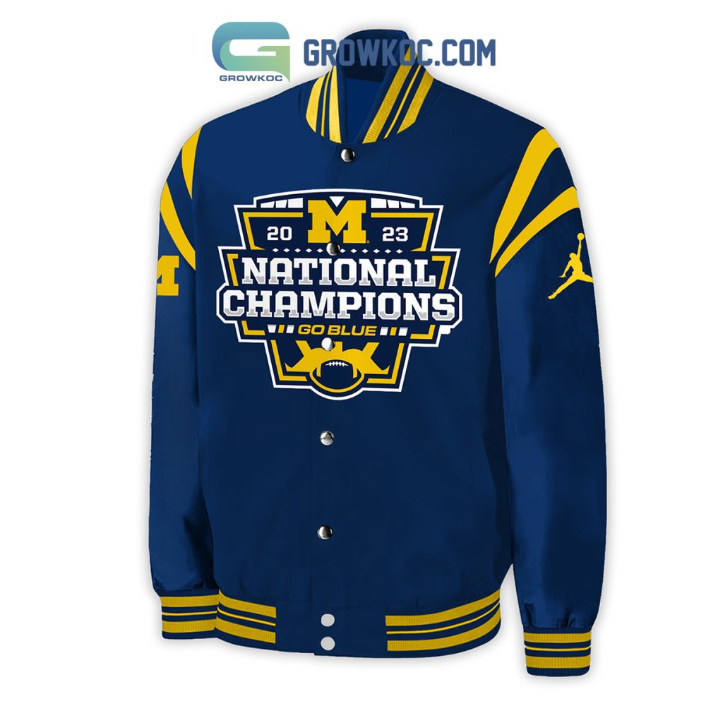 Limited Edition Michigan 2023 National Champions Jacket – Celebrate Victory In Style!