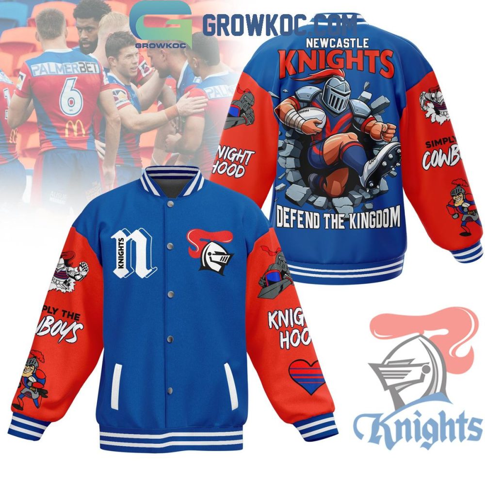Newcastle Knights Varsity Jacket - Bold Design, Ultimate Fan Gear, Limited Edition