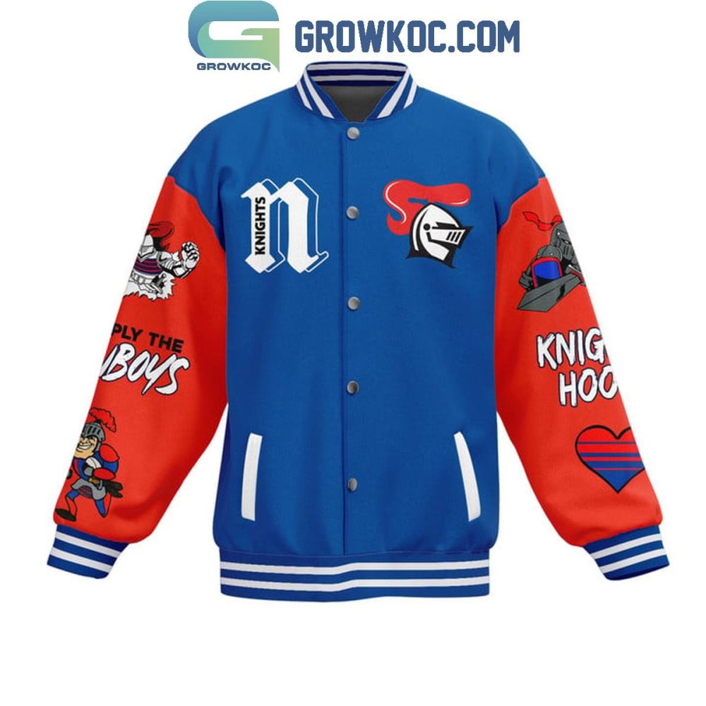 Newcastle Knights Varsity Jacket - Stylish Fan Gear For Ultimate Supporters