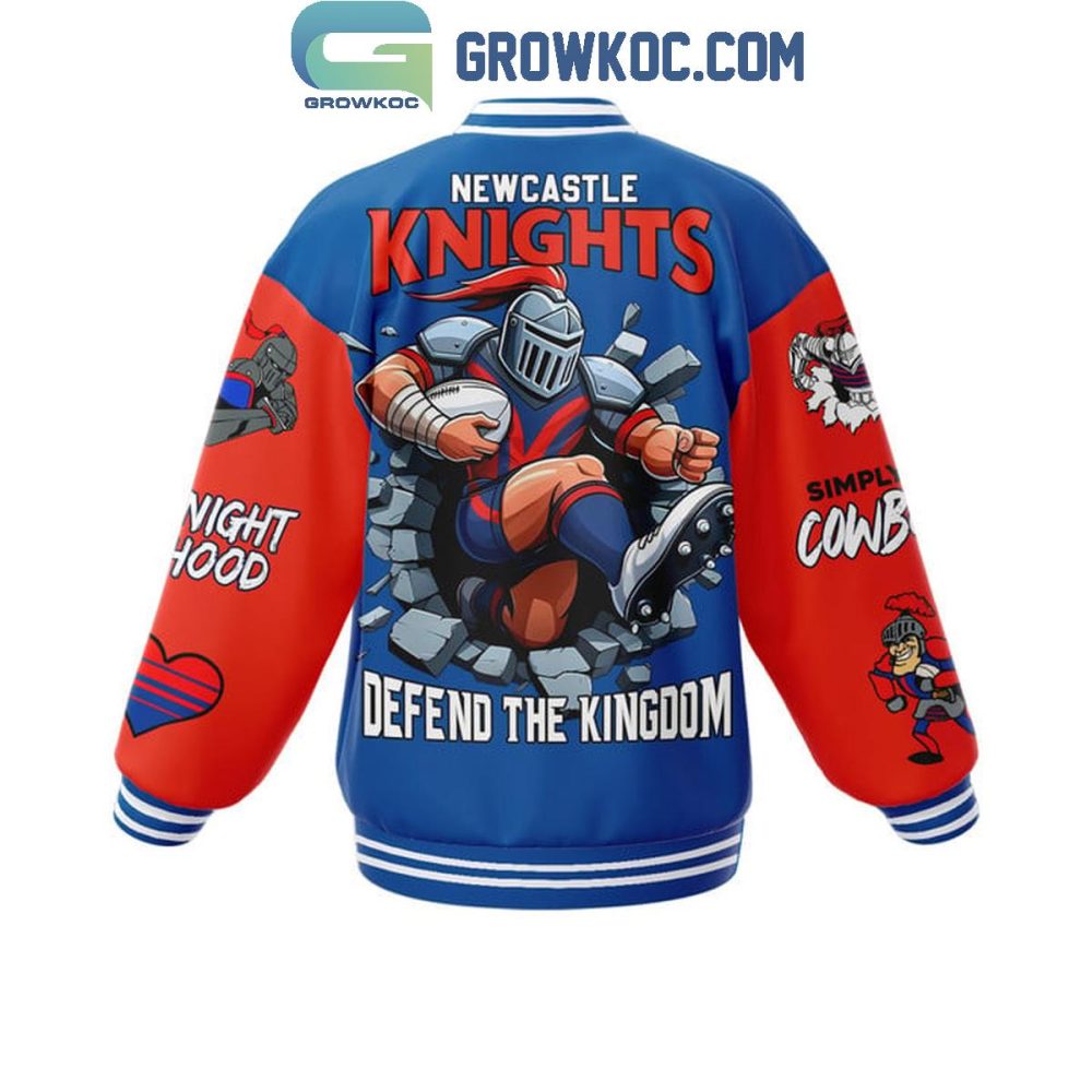 Newcastle Knights Varsity Jacket - Stylish Fan Gear For Ultimate Supporters
