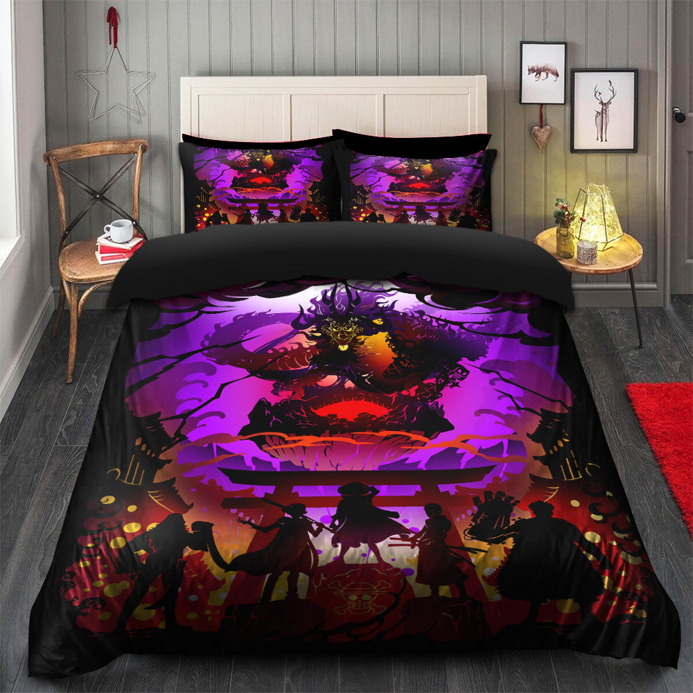 One Piece Anime Bedding Set Duvet Cover And 2 Pillowcases
