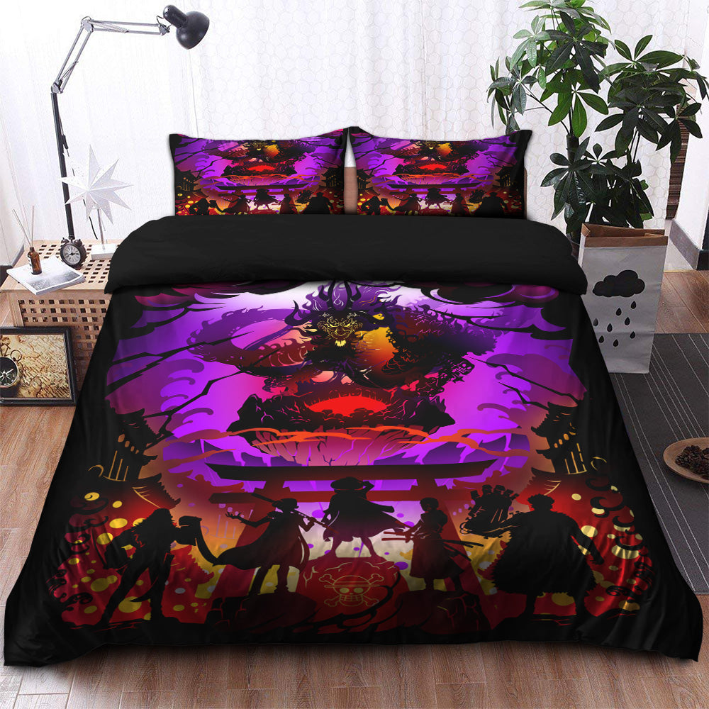 One Piece Anime Bedding Set Duvet Cover And 2 Pillowcases