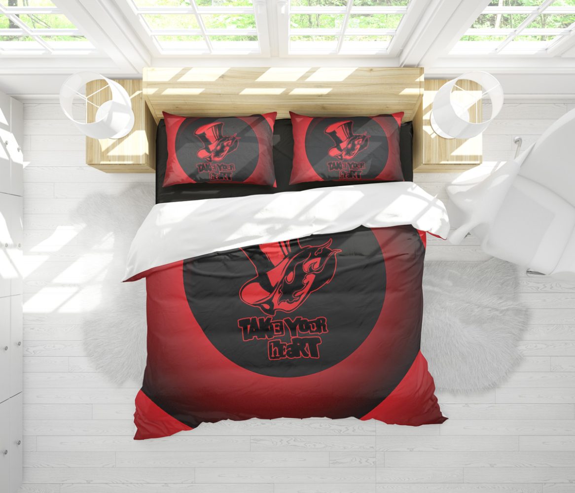 Persona 5 Take Your Heart Bedding Set