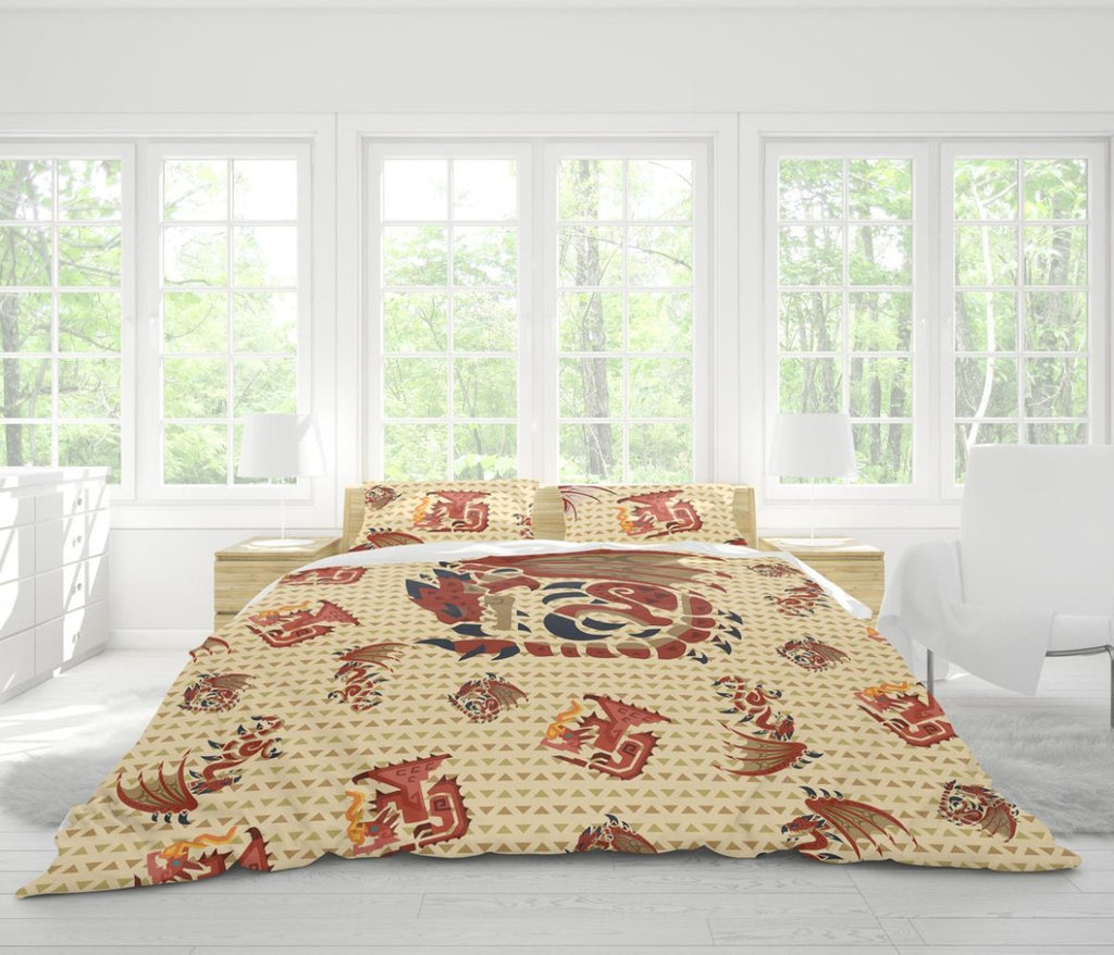 Rathalos Monster Hunter Bedding Set